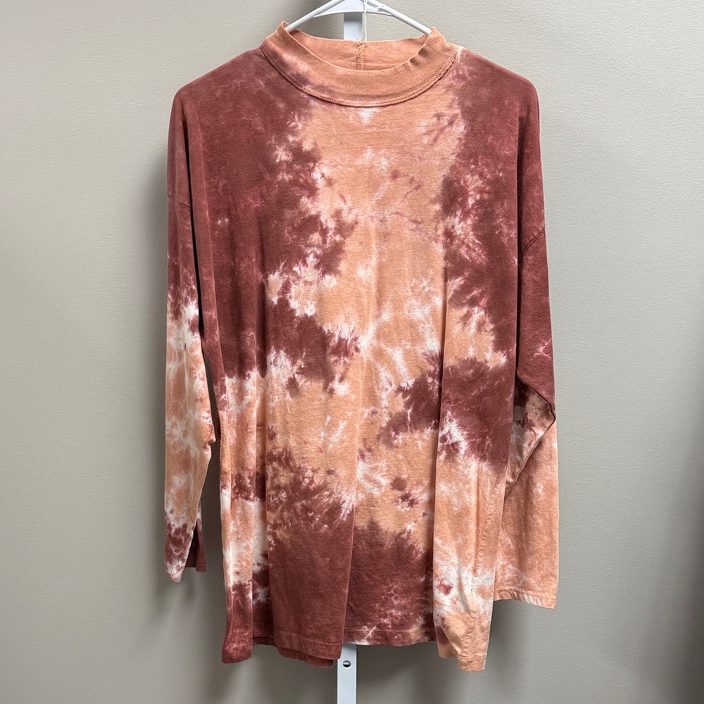 We The Free Warm Tie-Dye Top